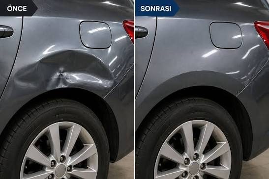 Ataşehir Boyasız Göçük Düzeltme | Orijinal Boyayı Koruyun